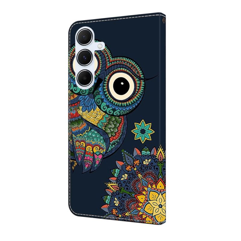 Etui Folio Samsung Galaxy A17 4g / 5g Mandala Sowa Etui Ochronne