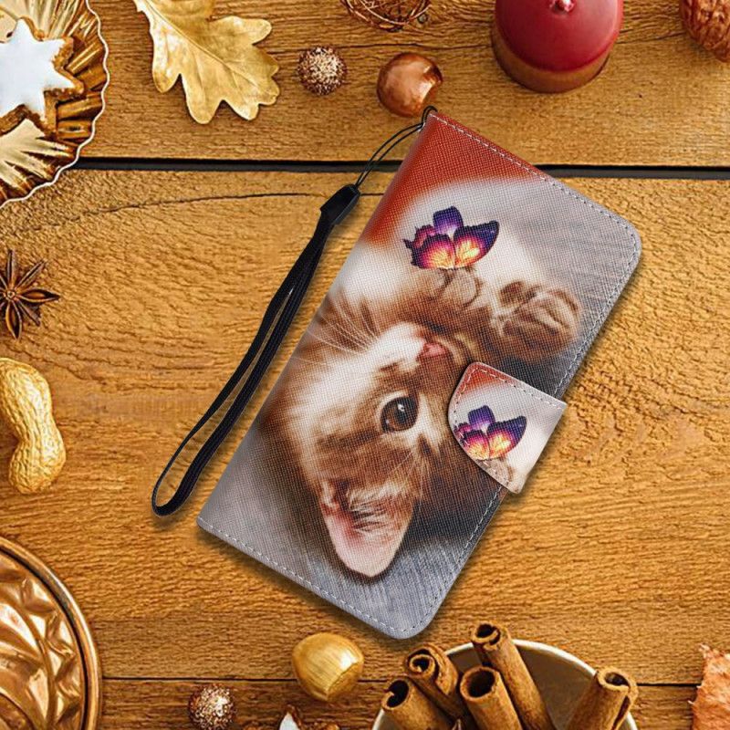 Etui Folio Samsung Galaxy A17 4g / 5g Motyl I Kot