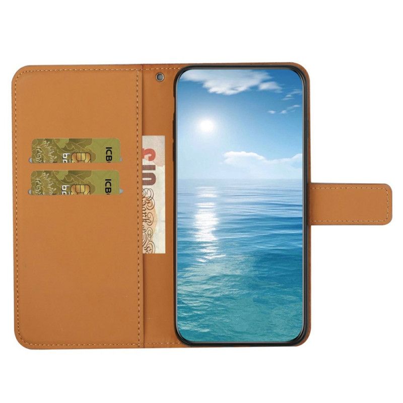 Etui Folio Samsung Galaxy A17 4g / 5g Patchwork Etui Ochronne