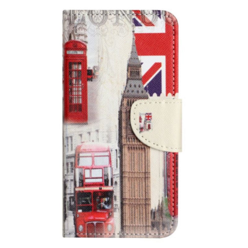 Etui Folio Samsung Galaxy A17 4g / 5g Życie W Londynie Etui Ochronne