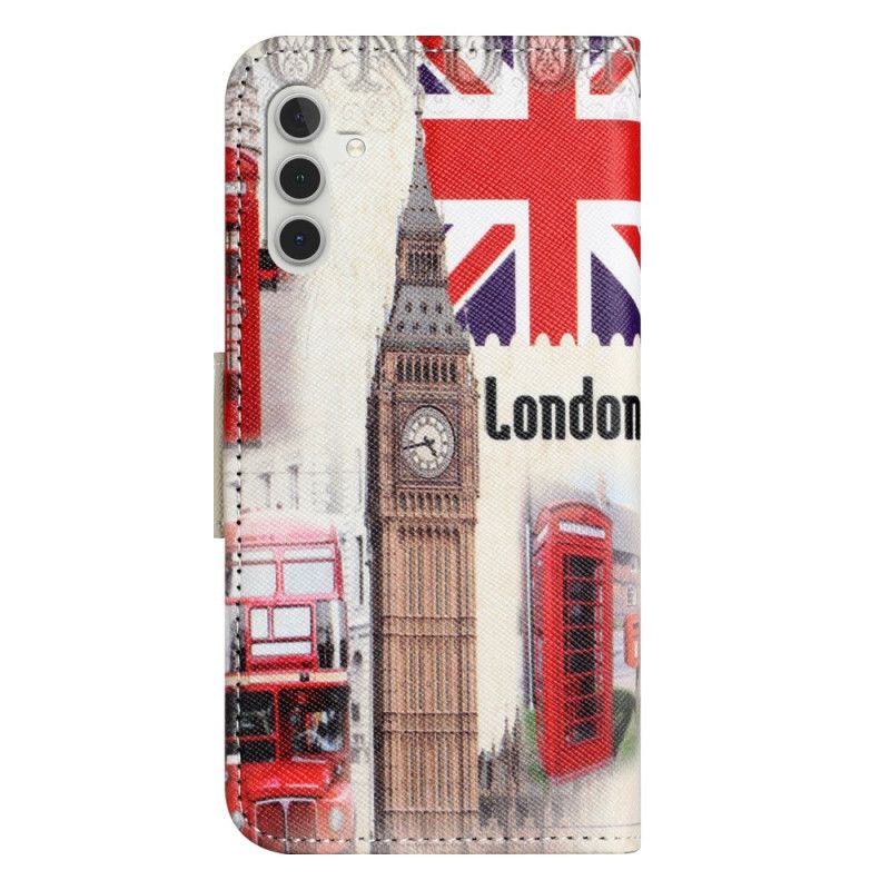 Etui Folio Samsung Galaxy A17 4g / 5g Życie W Londynie Etui Ochronne