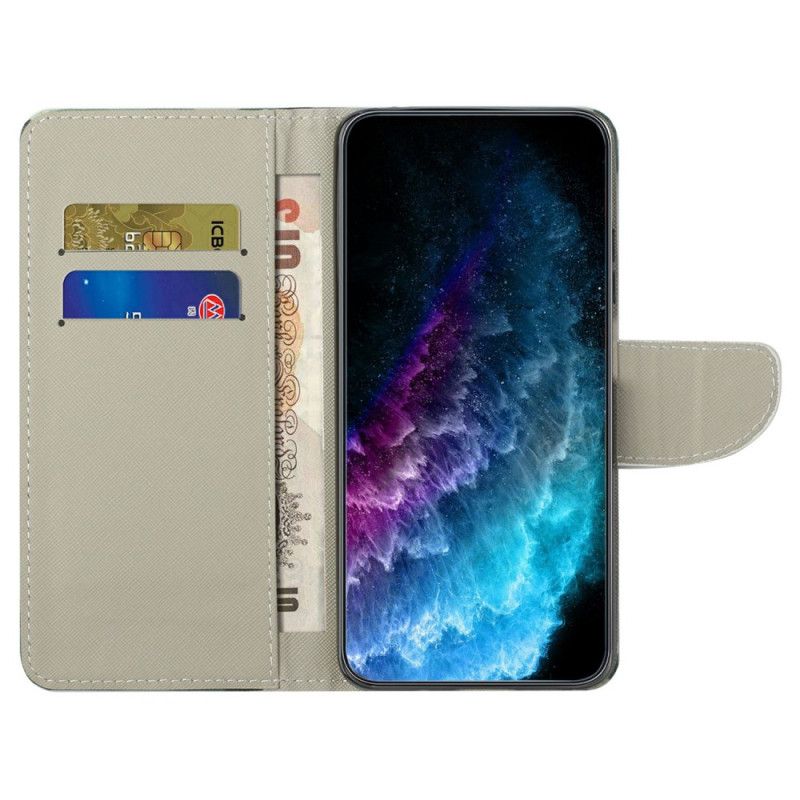 Etui Folio Samsung Galaxy A17 4g / 5g Wieża Eiffla W Stylu Vintage Etui Ochronne