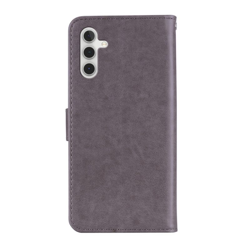 Etui Folio Samsung Galaxy A17 4g / 5g Wzór Sowy Etui Ochronne