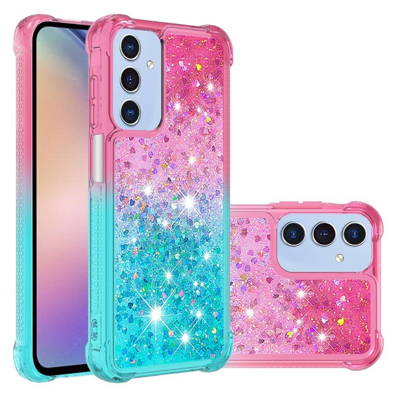 Etui Samsung Galaxy A17 4g / 5g Brokatowy Gradient Etui Ochronne