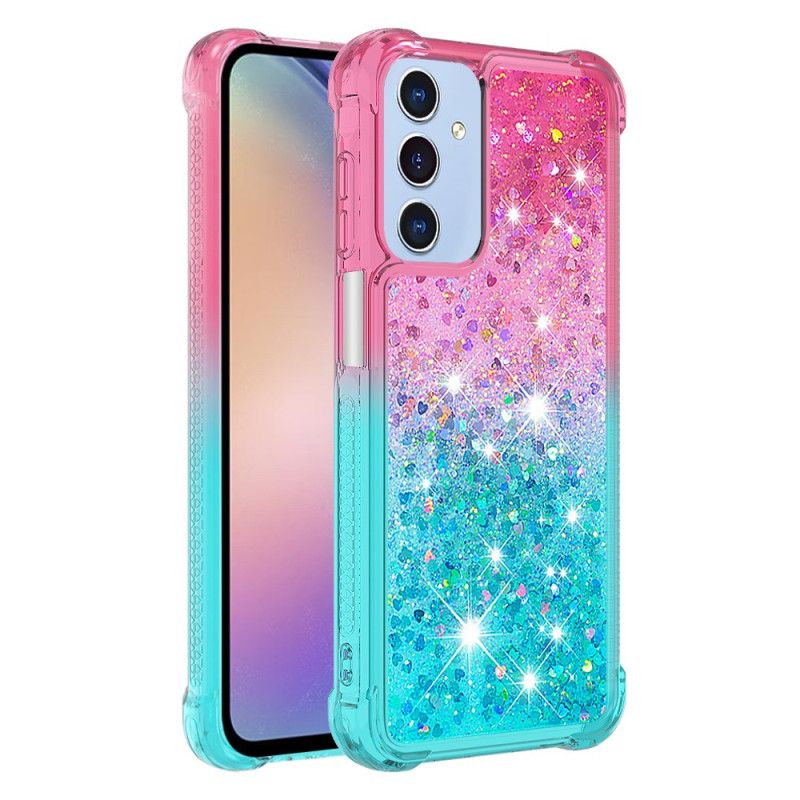 Etui Samsung Galaxy A17 4g / 5g Brokatowy Gradient Etui Ochronne
