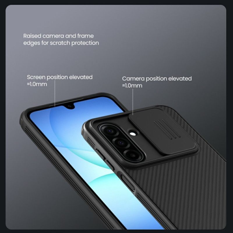 Etui Samsung Galaxy A17 4g / 5g Camshield Pro Nillkin Z Przesuwaną Osłoną Na Aparat