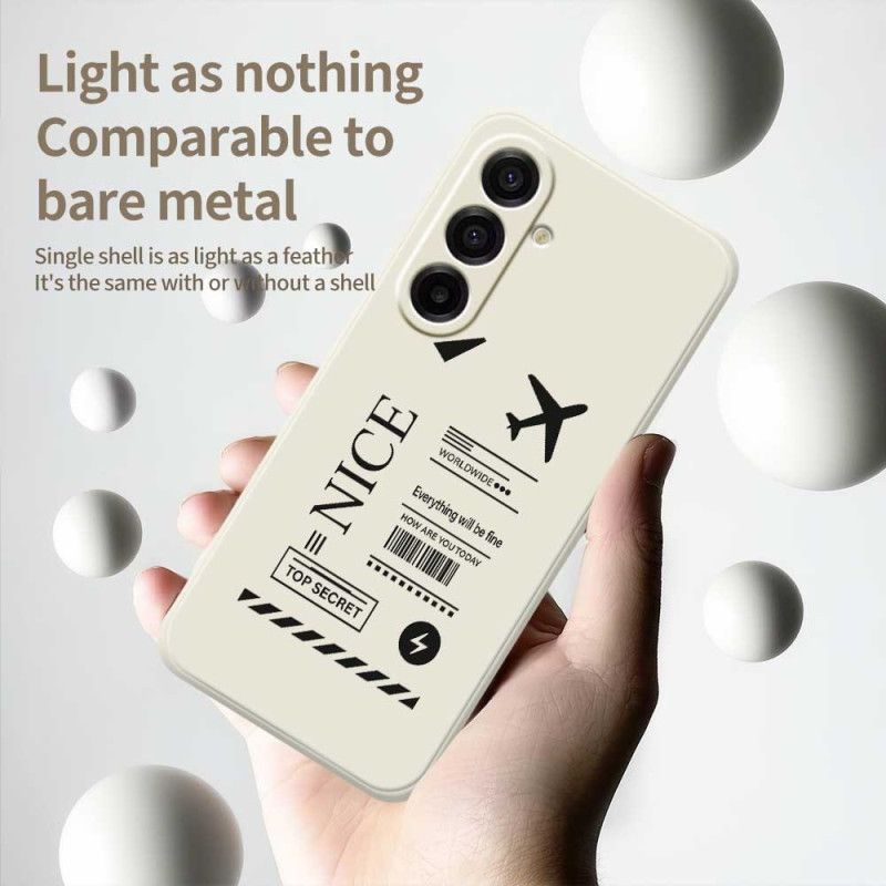 Etui Samsung Galaxy A17 4g / 5g Karta Pokładowa Etui Ochronne