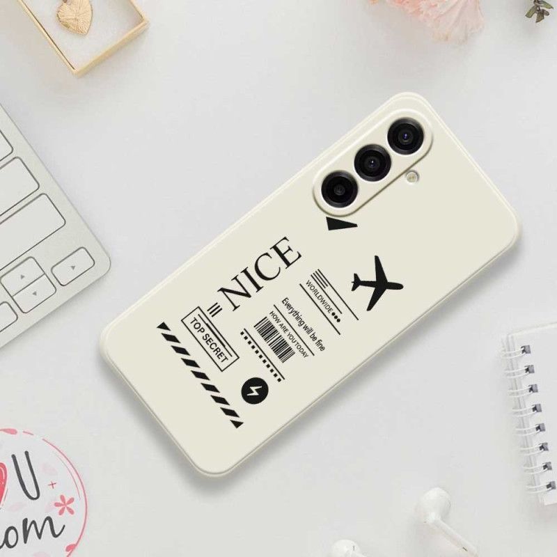 Etui Samsung Galaxy A17 4g / 5g Karta Pokładowa Etui Ochronne