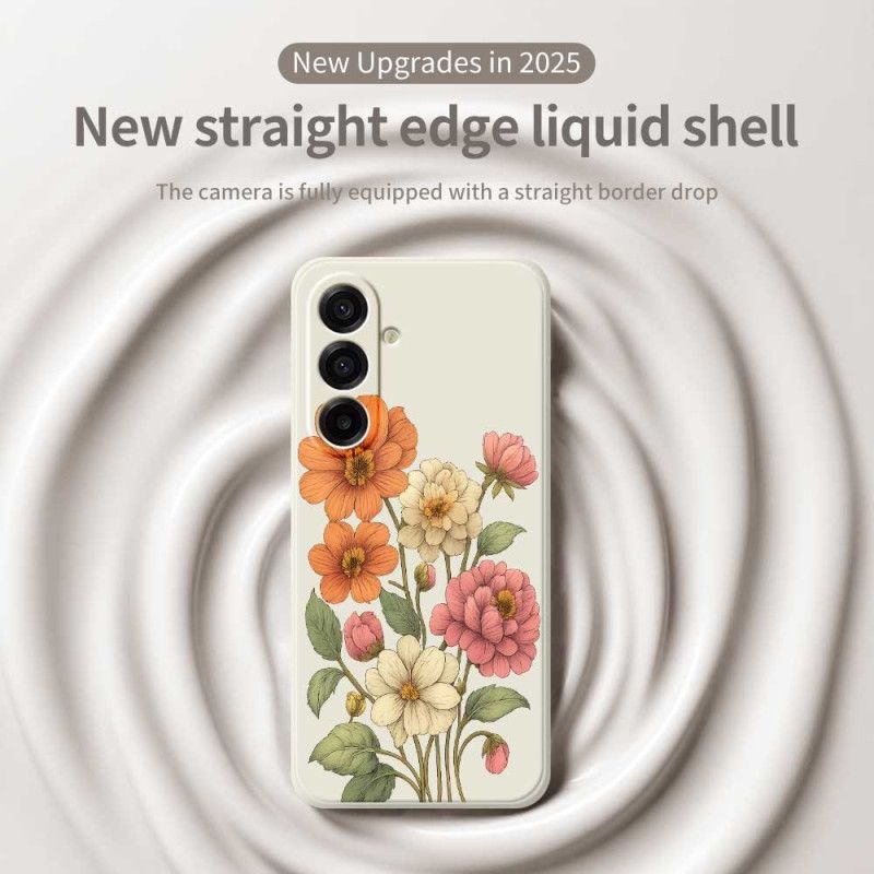 Etui Samsung Galaxy A17 4g / 5g Kwiatowy Wzór Etui Ochronne