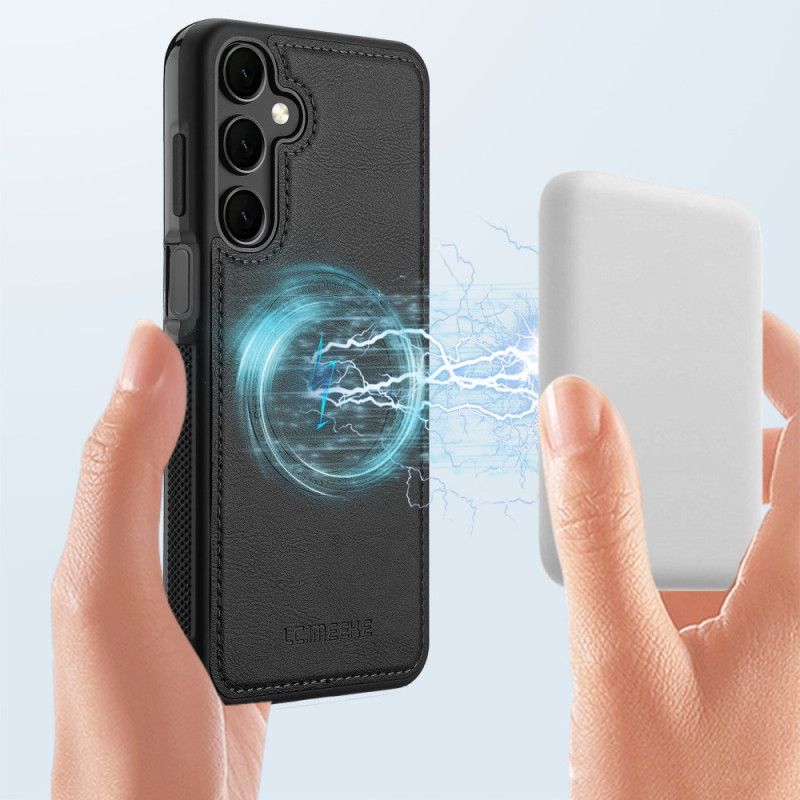 Etui Samsung Galaxy A17 4g / 5g Magnetyczny Efekt Zamszu Etui Ochronne