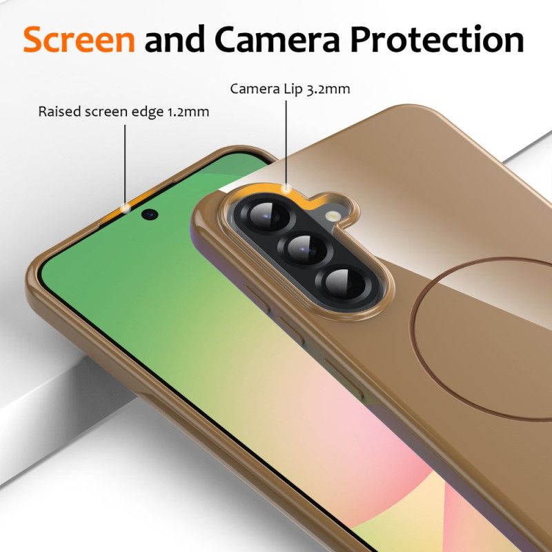 Etui Samsung Galaxy A17 4g / 5g Magnetyczny Z Paskiem Na Nadgarstek