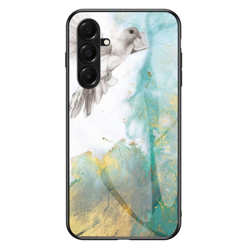 Etui Samsung Galaxy A17 4g / 5g Marmur Ze Szkła Hartowanego Etui Ochronne