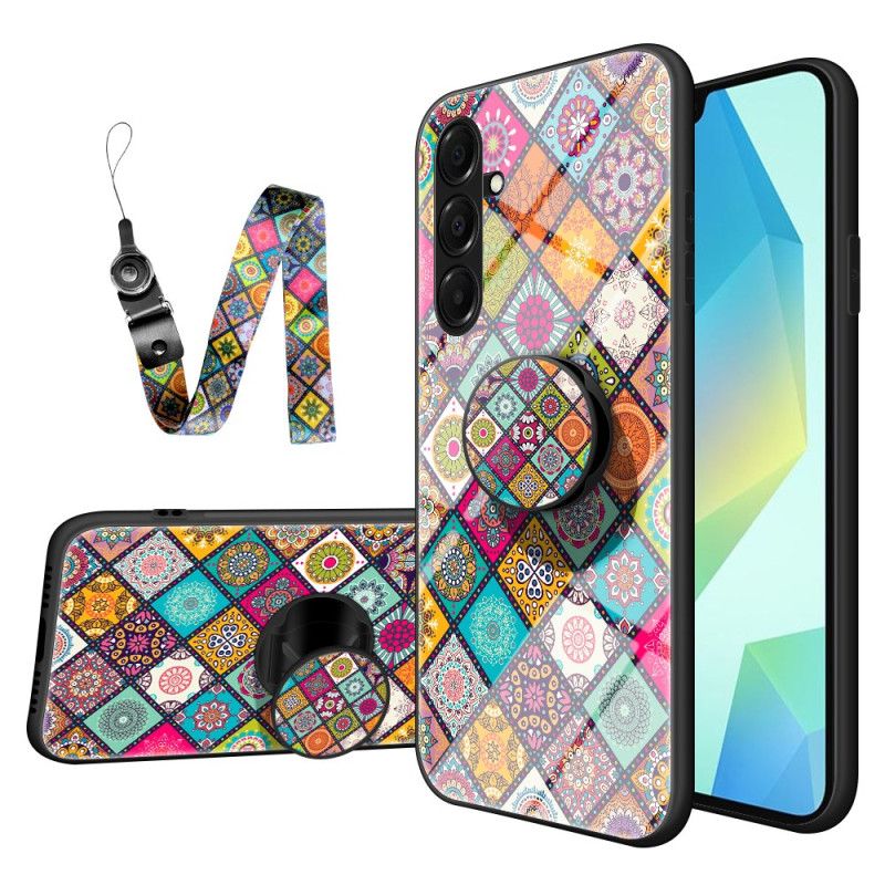 Etui Samsung Galaxy A17 4g / 5g Patchwork Etui Ochronne