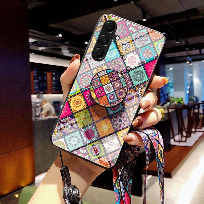 Etui Samsung Galaxy A17 4g / 5g Patchwork Etui Ochronne