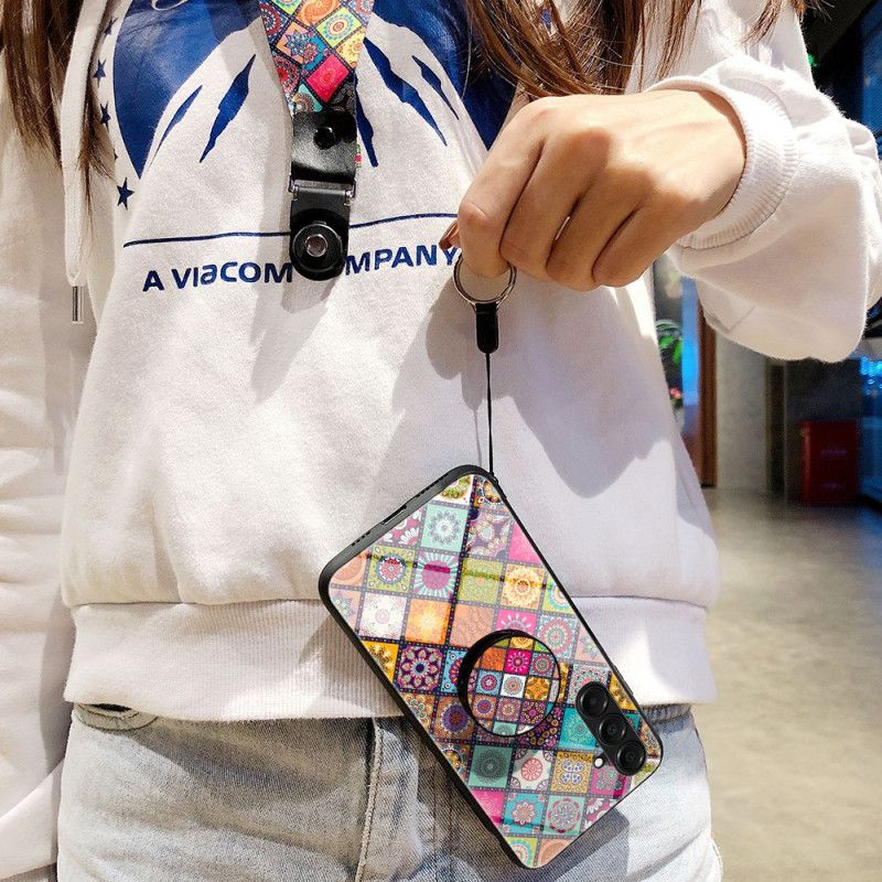 Etui Samsung Galaxy A17 4g / 5g Patchwork Etui Ochronne