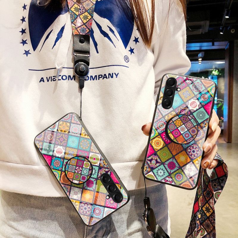 Etui Samsung Galaxy A17 4g / 5g Patchwork Etui Ochronne