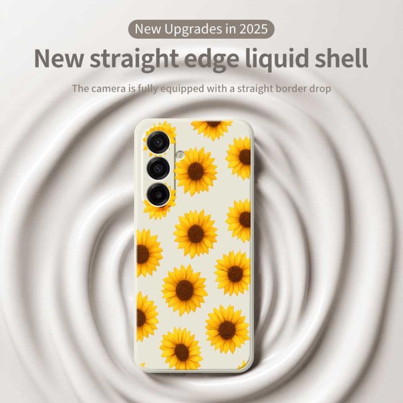 Etui Samsung Galaxy A17 4g / 5g Słoneczniki Etui Ochronne