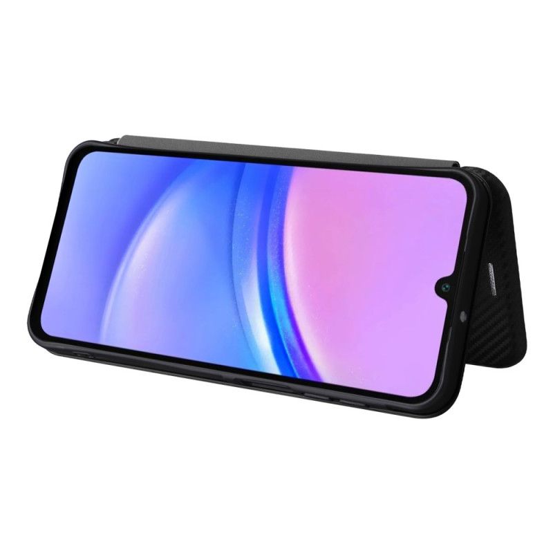 Flip Kotelot Do Samsung Galaxy A17 4g / 5g Włókno Węglowe