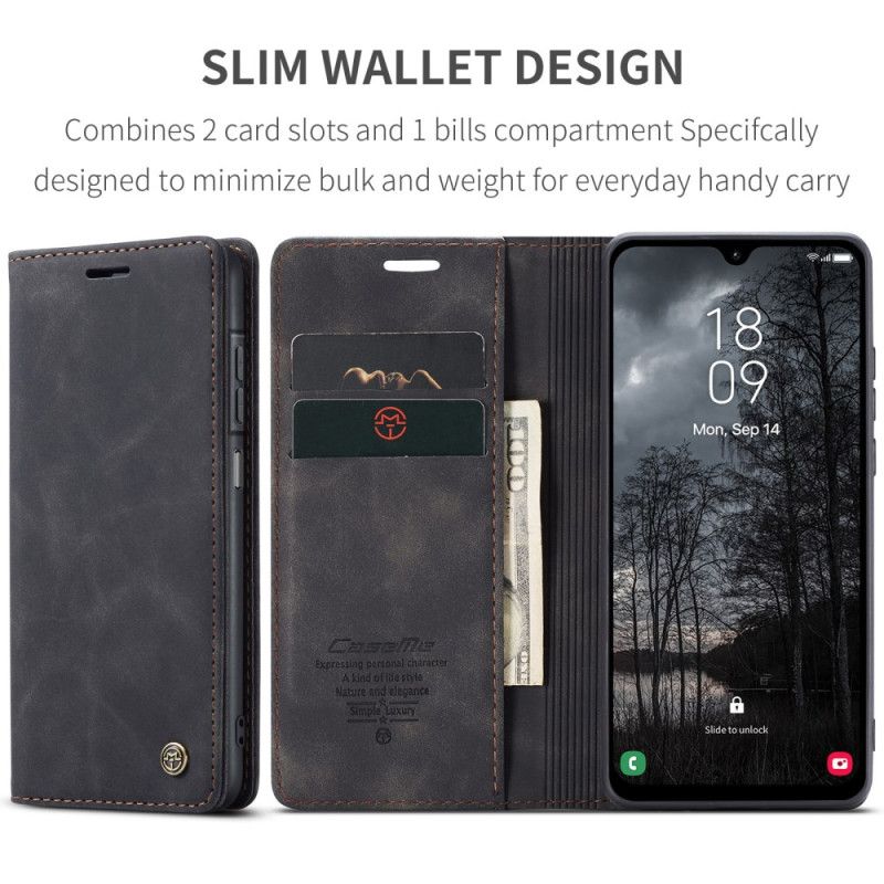 Flip Kotelot Samsung Galaxy A17 4g / 5g Efekt Zamszu Caseme Etui Ochronne