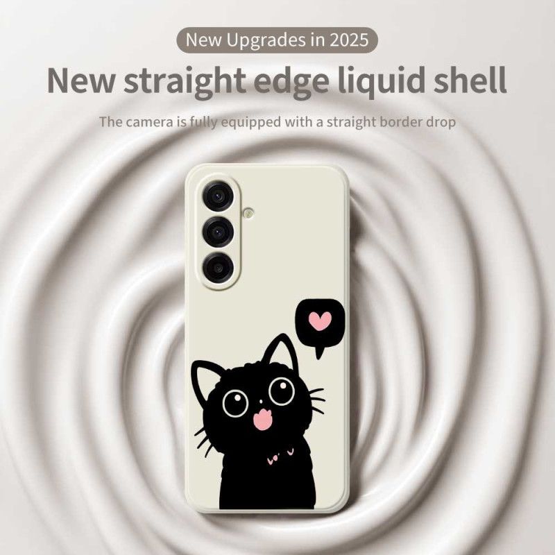 Futerały Samsung Galaxy A17 4g / 5g Etui Na Telefon CZarny Kot