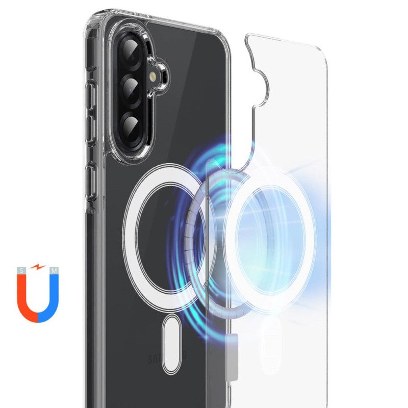 Futerały Samsung Galaxy A17 4g / 5g Etui Na Telefon Przezroczysty Magnetyczny