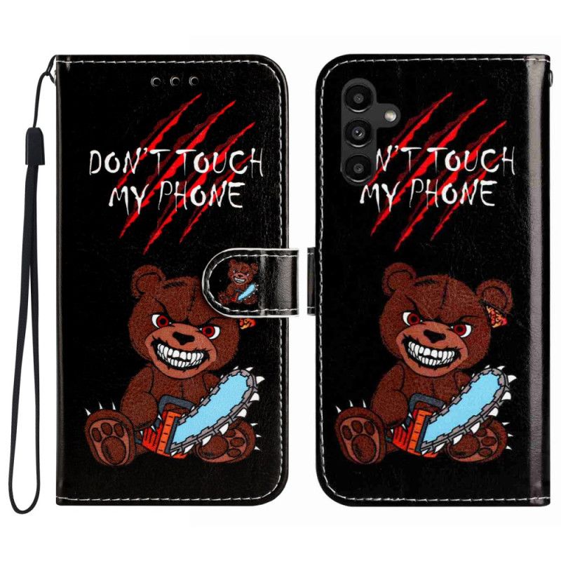 Obudowa Samsung Galaxy A17 4g / 5g Etui Na Telefon Nie Dotykaj Mojego Telefonu