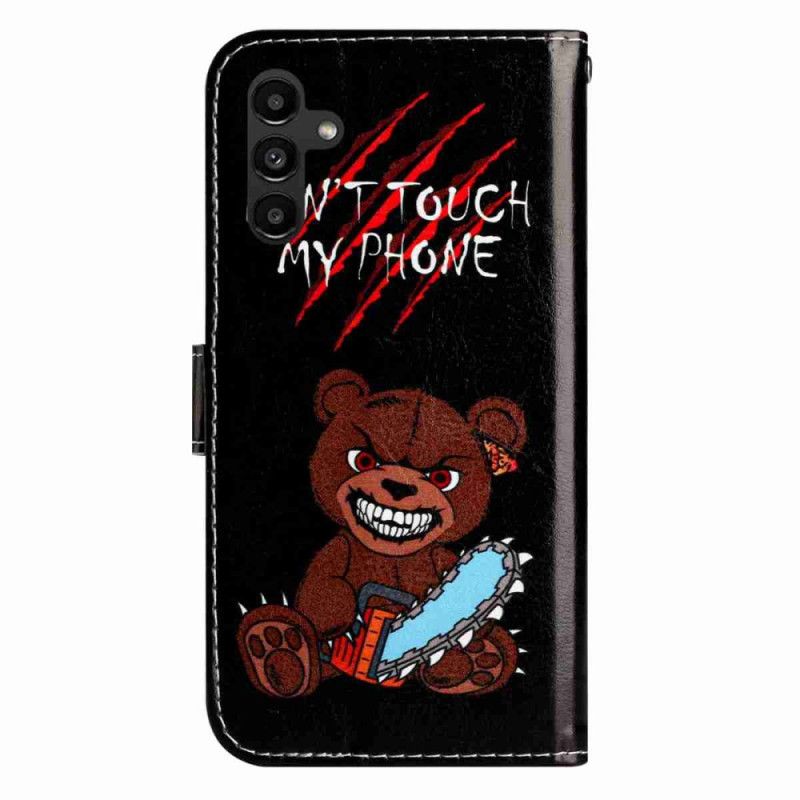 Obudowa Samsung Galaxy A17 4g / 5g Etui Na Telefon Nie Dotykaj Mojego Telefonu