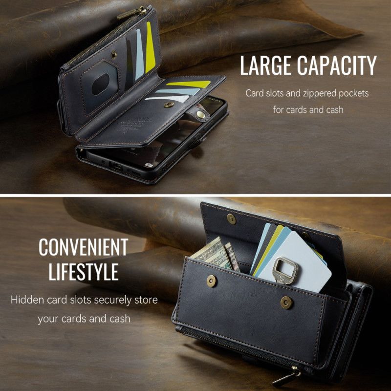 Pokrowce Samsung Galaxy A17 4g / 5g Caseme Portfel Z Efektem Zamszu