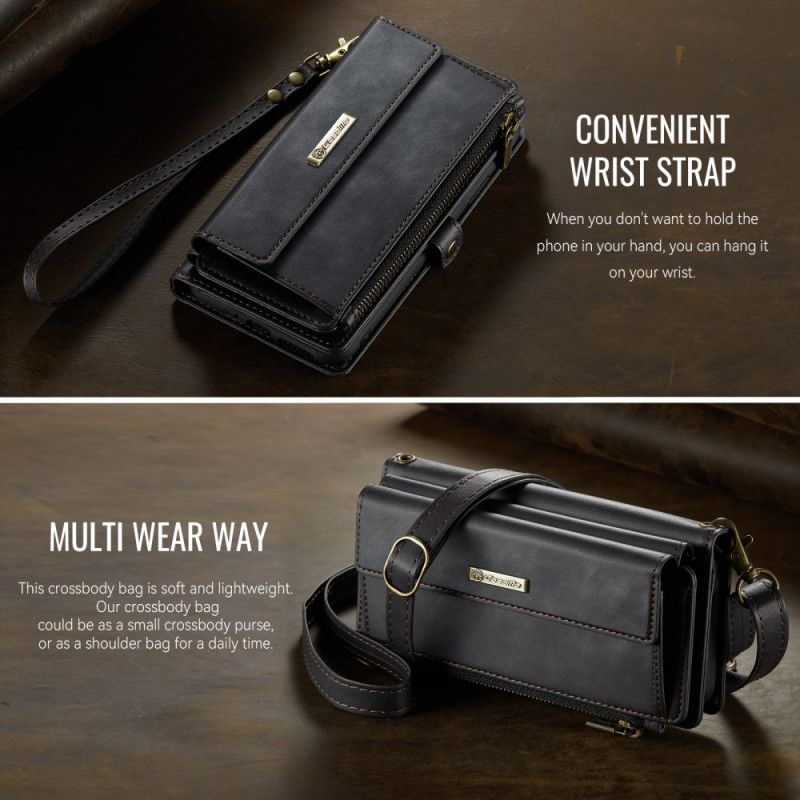 Pokrowce Samsung Galaxy A17 4g / 5g Caseme Portfel Z Efektem Zamszu