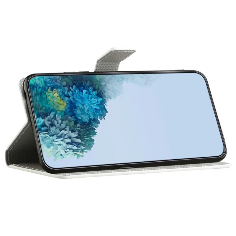 Skórzany Futerał Samsung Galaxy A17 4g / 5g Etui Na Telefon Efekt Skóry Z Fakturą Liczi