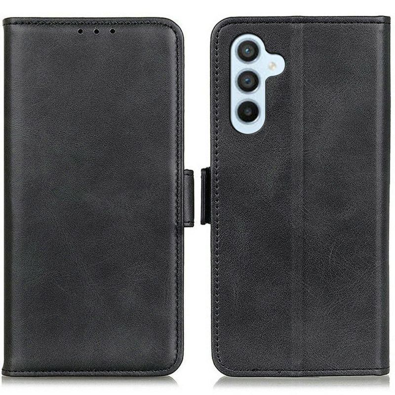 Skórzany Futerał Samsung Galaxy A17 4g / 5g Etui Na Telefon Podwójne Zapięcie