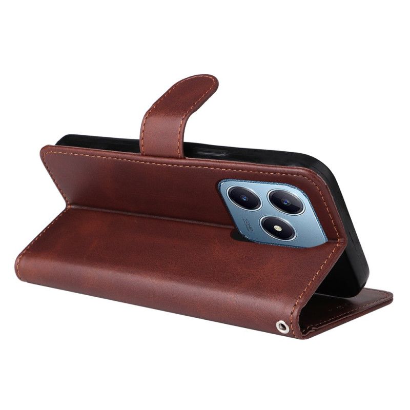 Etui Folio Do Realme Note 60 Gładki Efekt Skóry