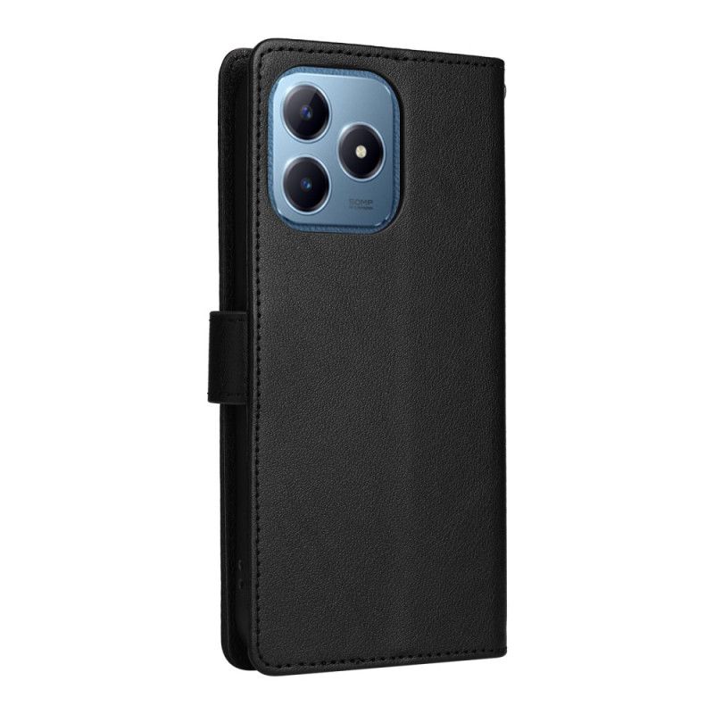 Etui Folio Do Realme Note 60 Gładki Efekt Skóry