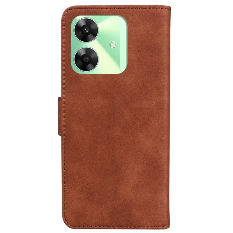 Etui Folio Realme Note 60 Efekt Zamszu Etui Ochronne