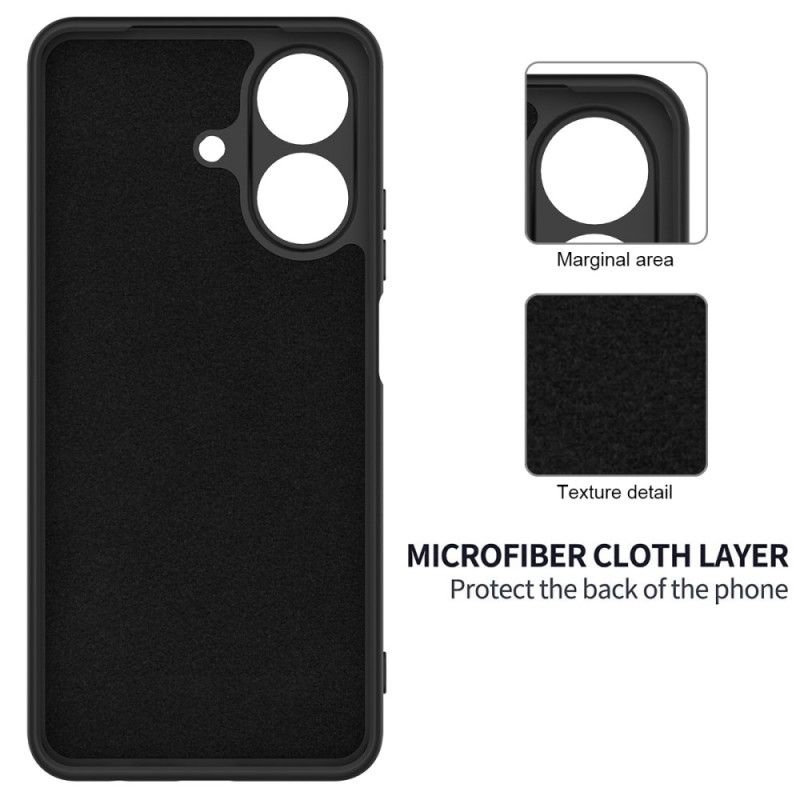 Etui Realme Note 60 Płynny Silikon Ze Smyczą