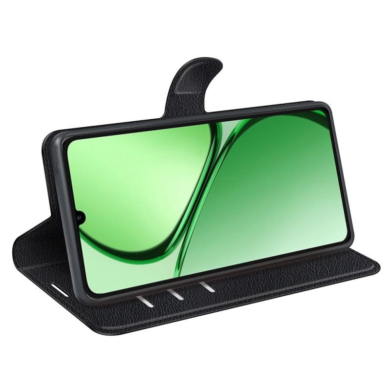 Skórzany Futerał Realme Note 60 Etui Na Telefon Klasyczna Sztuczna Skóra Liczi