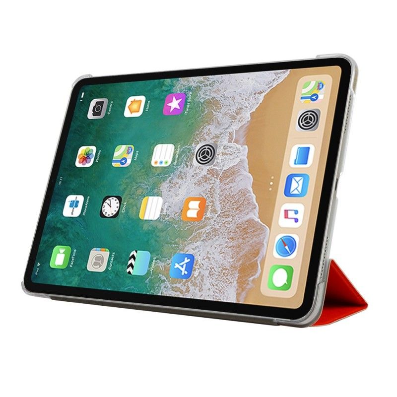 Eleganckie Etui iPad Pro 11" (2018) (2020) Czarny W Kolorach Imitacji Skóry