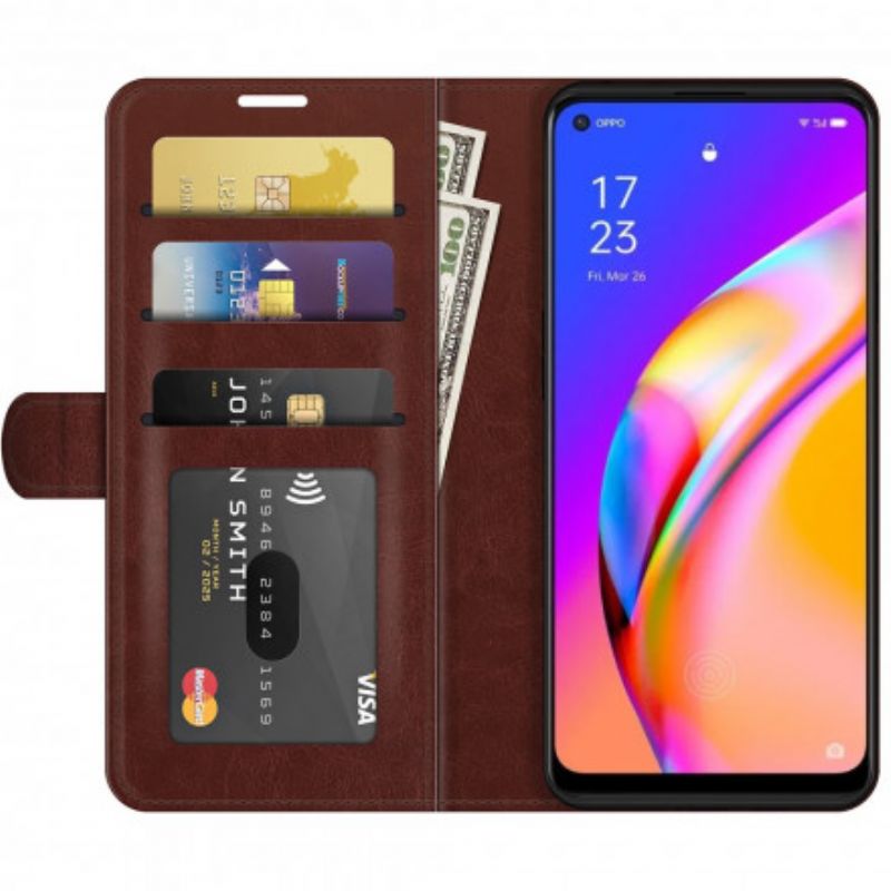 Etui Folio Oppo A94 5g Sztuczna Skóra Ultra