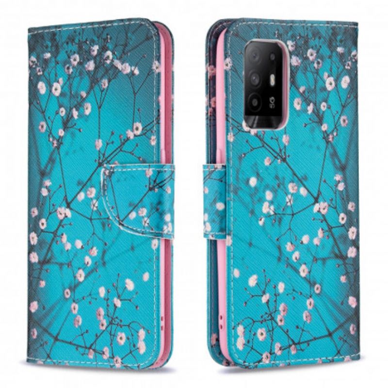 Flip Kotelot Do Oppo A94 5g Kwitnące Gałęzie