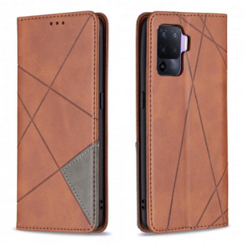 Flip Kotelot Oppo A94 5g Etui Na Telefon Styl Artysty