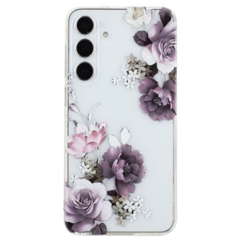 Etui Do Samsung Galaxy S24 Fe Piwonie