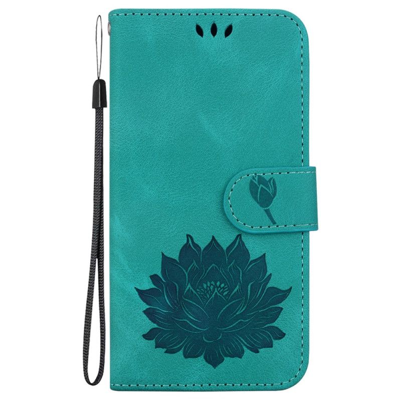 Etui Folio Samsung Galaxy S24 Fe Kwiat Lotosu