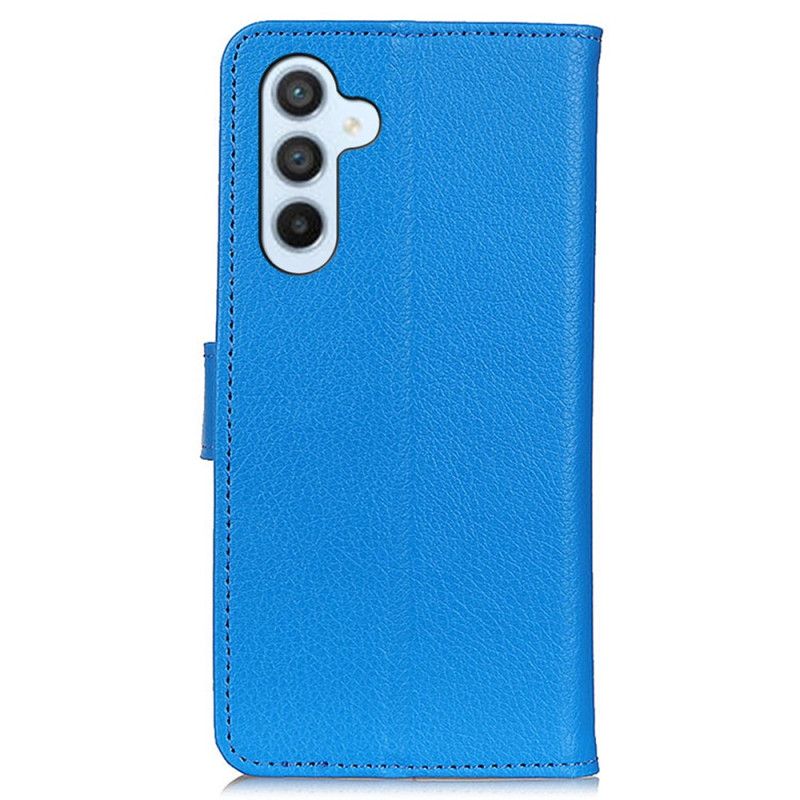 Etui Folio Samsung Galaxy S24 Fe Tradycyjna Sztuczna Skóra Etui Ochronne