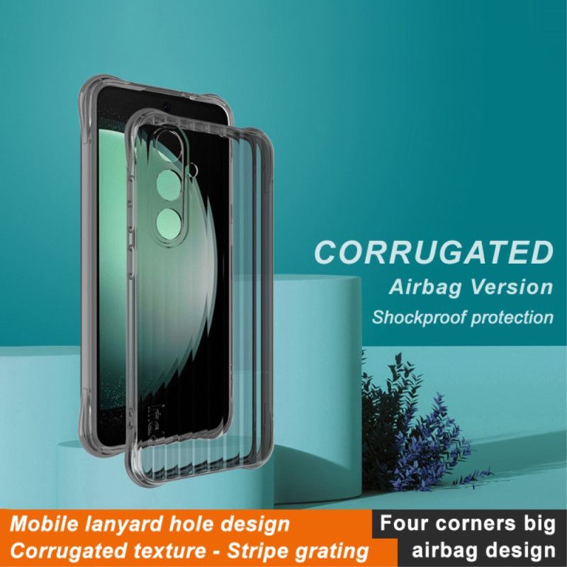Futerały Samsung Galaxy S24 Fe Etui Na Telefon Falista Tekstura Imak
