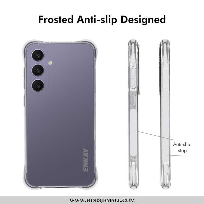 Futerały Samsung Galaxy S24 Fe Etui Na Telefon Przezroczysty Enkay