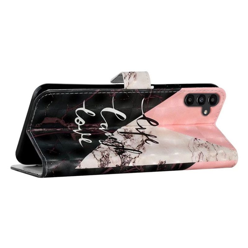 Obudowa Samsung Galaxy S24 Fe Etui Na Telefon Marmur Trójkolorowy