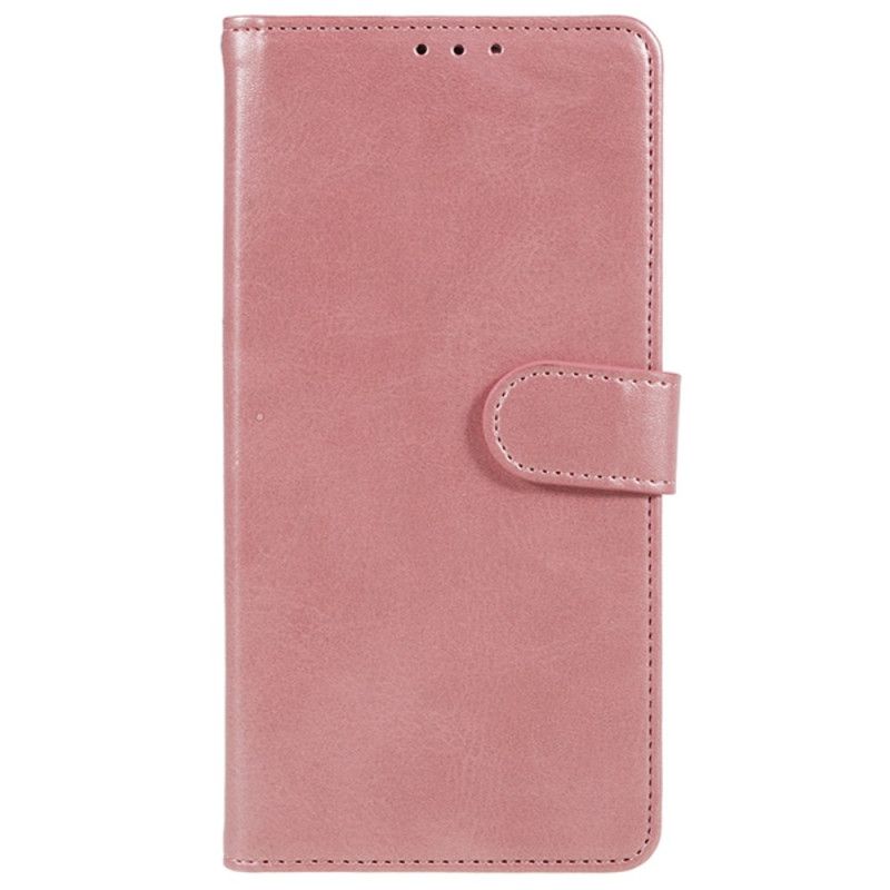Skórzany Futerał Samsung Galaxy S24 Fe Etui Na Telefon Imitacja Skóry