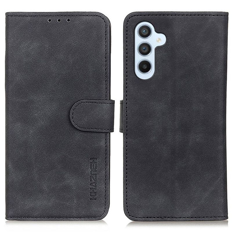 Skórzany Futerał Samsung Galaxy S24 Fe Etui Na Telefon Retro Khazneh