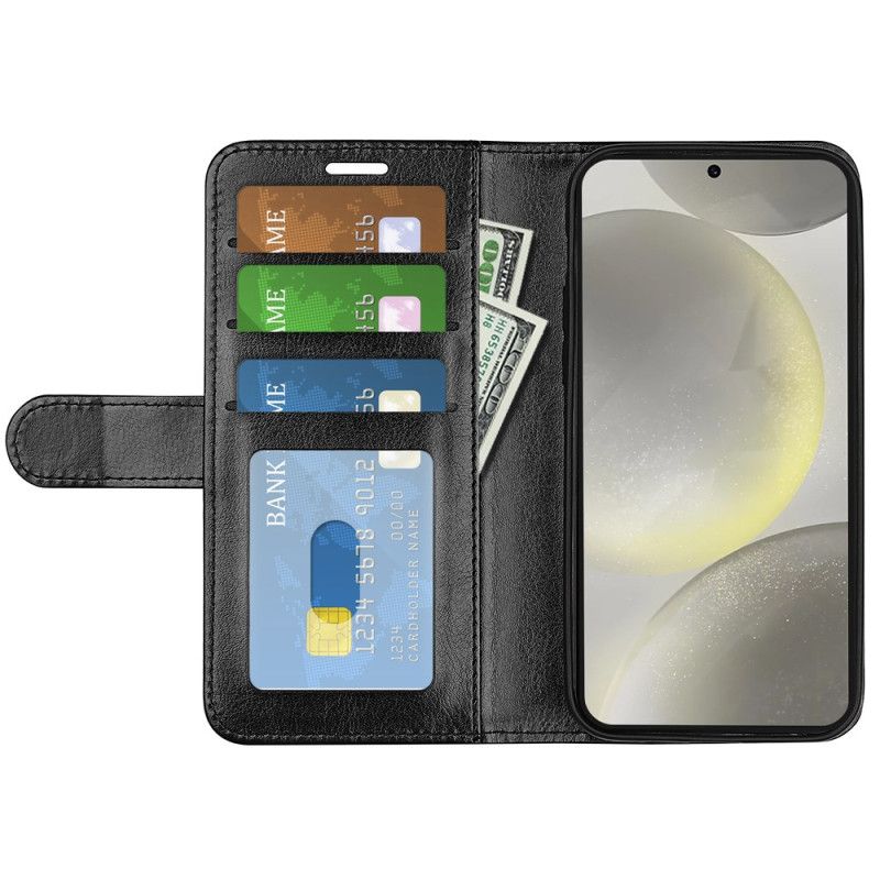Skórzany Futerał Samsung Galaxy S24 Fe Etui Na Telefon Vintage