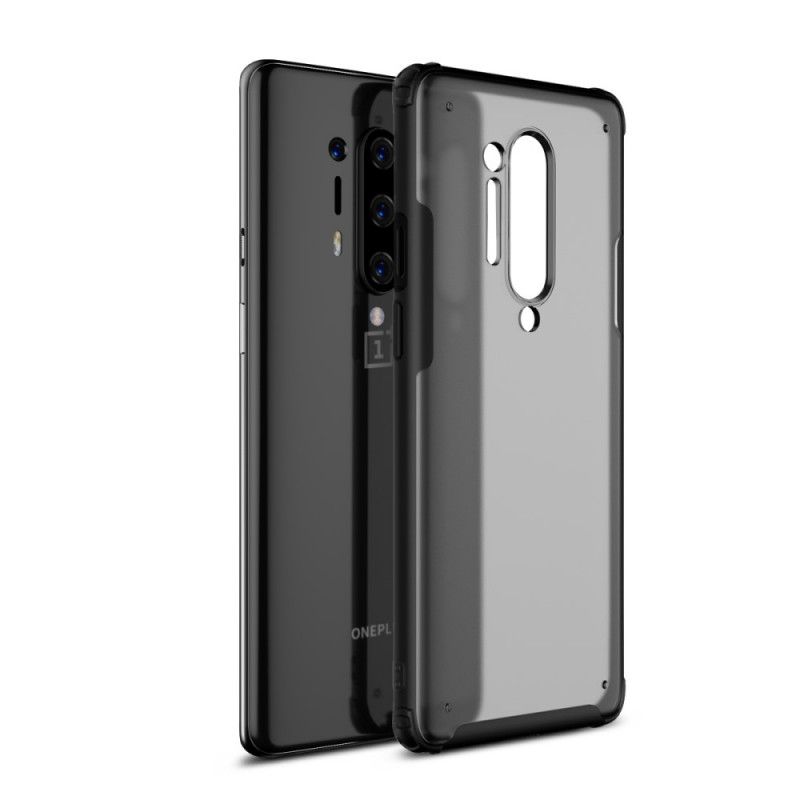 Etui OnePlus 8 Pro Czerwony Czarny Matowa Hybryda Etui Ochronne